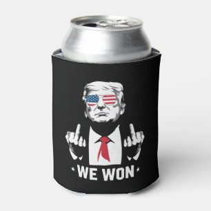 Winner Trump We Won Inauguration Day 47th Can Cooler