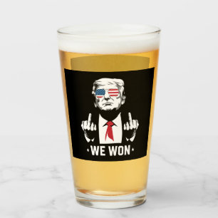 Winner Trump We Won Inauguration Day 47th Glass