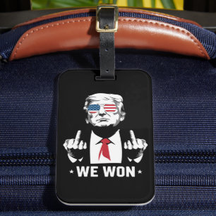 Winner Trump We Won Inauguration Day 47th Luggage Tag