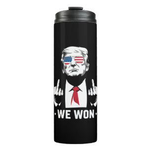 Winner Trump We Won Inauguration Day 47th  Thermal Tumbler