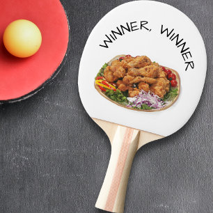 Winner Winner Chicken Dinner Funny  Ping Pong Paddle