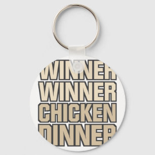 Winner Winner Chicken Dinner Key Ring