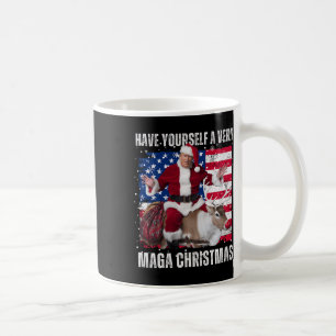 Winner Winner Christmas Dinner Santa Trump Ugly Sw Coffee Mug