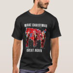 Winner Winner Christmas Dinner Santa Trump Ugly Sw T-Shirt<br><div class="desc">Winner Winner Christmas Dinner Santa Trump Ugly Sweater Xmas</div>