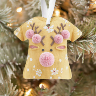 WINNER! WINNER! Tacky Christmas Sweater Contest Ornament