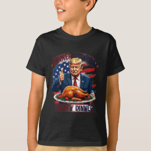 Winner Winner Turkey Dinner Funny Trump Thanksgivi T-Shirt