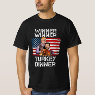 Winner Winner Turkey Dinner Trump Thanksgiving T-Shirt