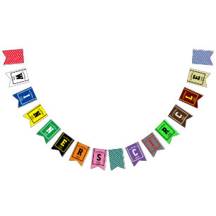 Winners Circle Colourful Derby Party Decoration Bunting