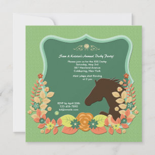 Winner's Circle Horse Racing Invitation