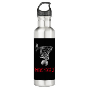 Winners Never Quit Basketball 710 Ml Water Bottle