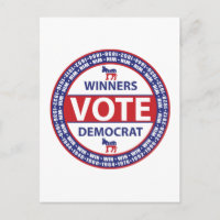 Winners Vote Democrat
