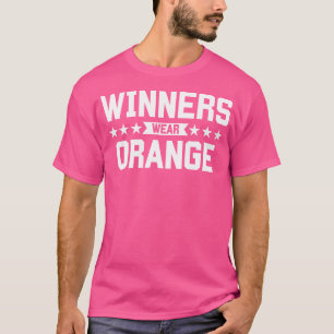 Winners Wear Orange Summer Camp Game Team Winners T-Shirt