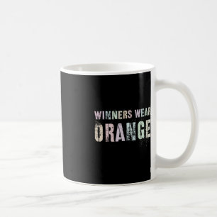 WINNERS WEAR ORANGE Summer Camp Team Colour War Ga Coffee Mug