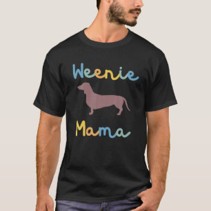 Winnie Mama Dachshund Mum Dog Mama Weiner Dog Gift T-Shirt