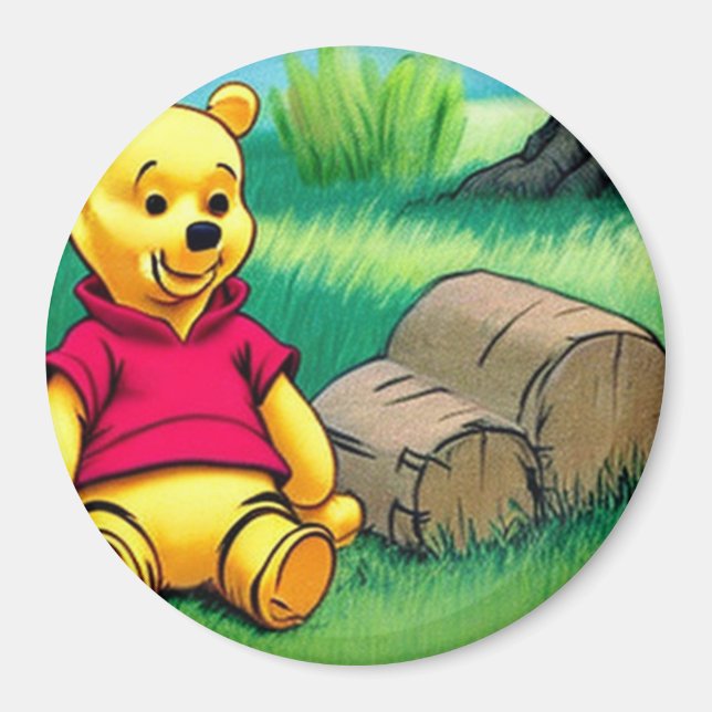 Winnie the Pooh 5. Magnet (Front)