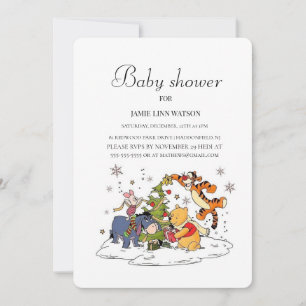 Winnie the Pooh Baby Shower Invitation