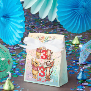 Winnie the Pooh   Happy Birthday Favour Box
