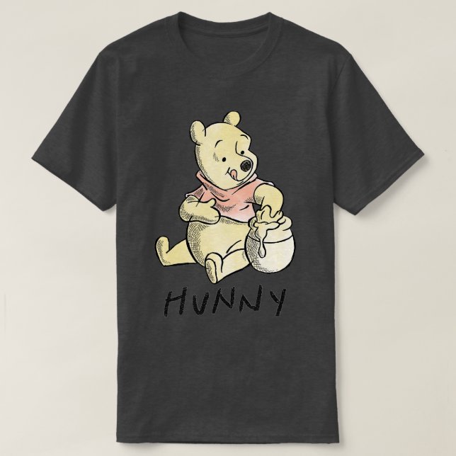 Winnie the Pooh Hunny  T-Shirt (Design Front)