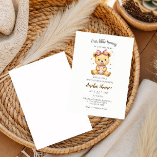 Winnie the Pooh Little Hunny Baby Shower Invitation