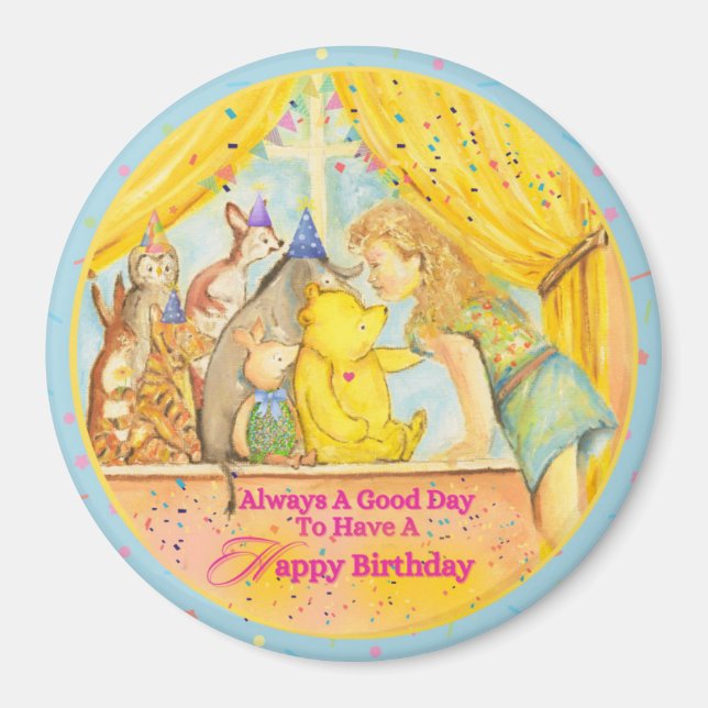 Winnie The Pooh Magnet  (Front)