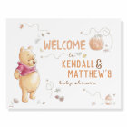 Winnie the Pooh | Pumpkin Baby Shower - Welcome