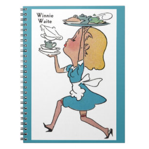 Winnie Waite the busy waitress Notebook