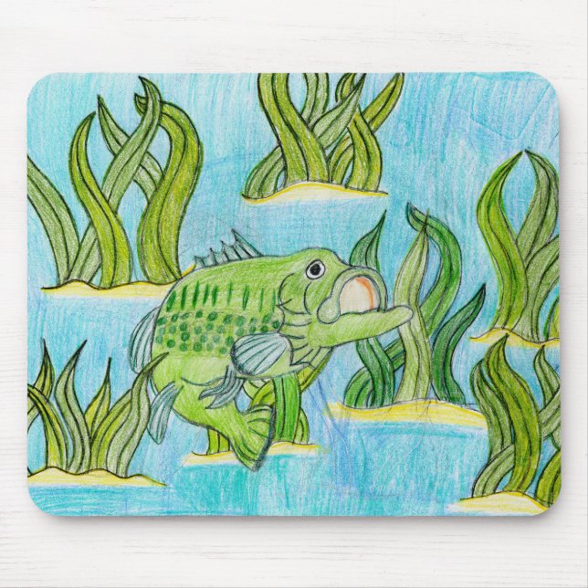 Winning Art By C. Warren Grade 4 Mouse Mat (Front)