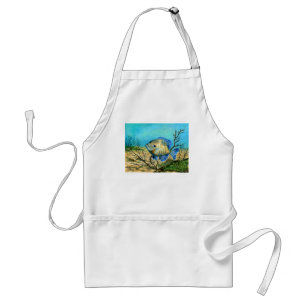 Winning art by  G. Barker - Grade 11 Standard Apron