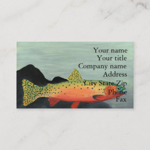 Winning art by S. Clayton - Grade 7 Business Card