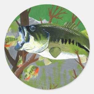 Winning artwork by B. King, Grade 7 Classic Round Sticker