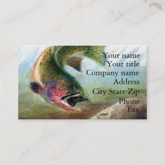 Winning artwork by C. Pape, Grade 12 Business Card