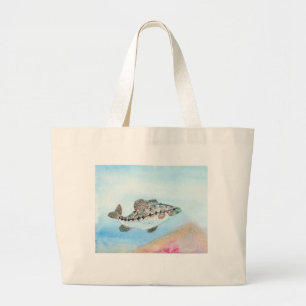 Winning artwork by E. Saliga, Grade 5 Large Tote Bag
