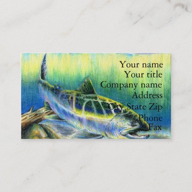 Winning artwork by T. Lee, Grade 9 Business Card (Front)