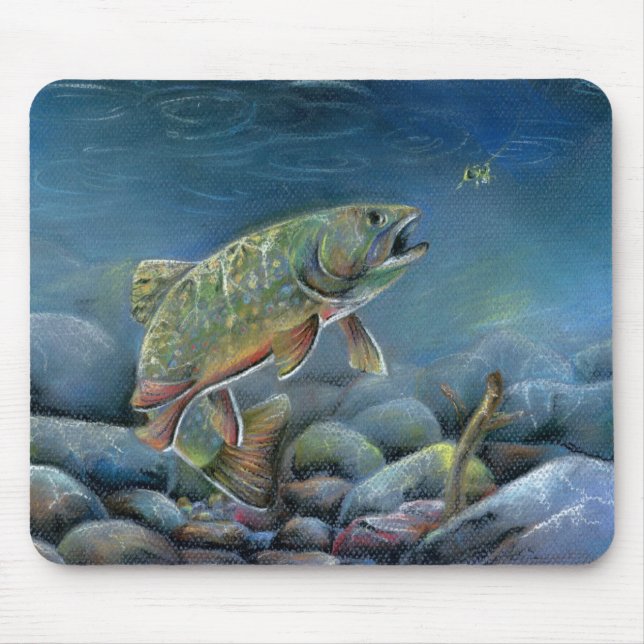 Winning artwork by Y. Pozynich, Grade 12 Mouse Mat (Front)