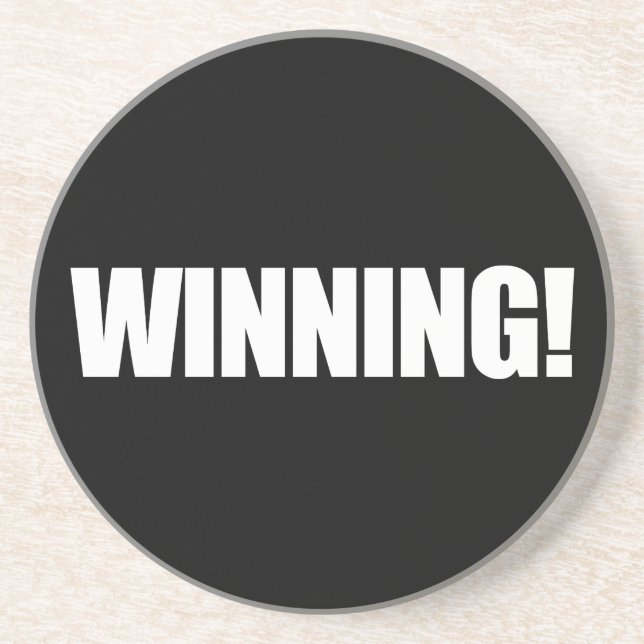 WINNING Coaster (Front)