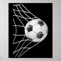 Winning Goal Soccer Byll Inside Net, Cool Soccer P