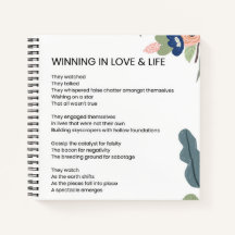 Winning in Love and Life Motivational Poem Poetry