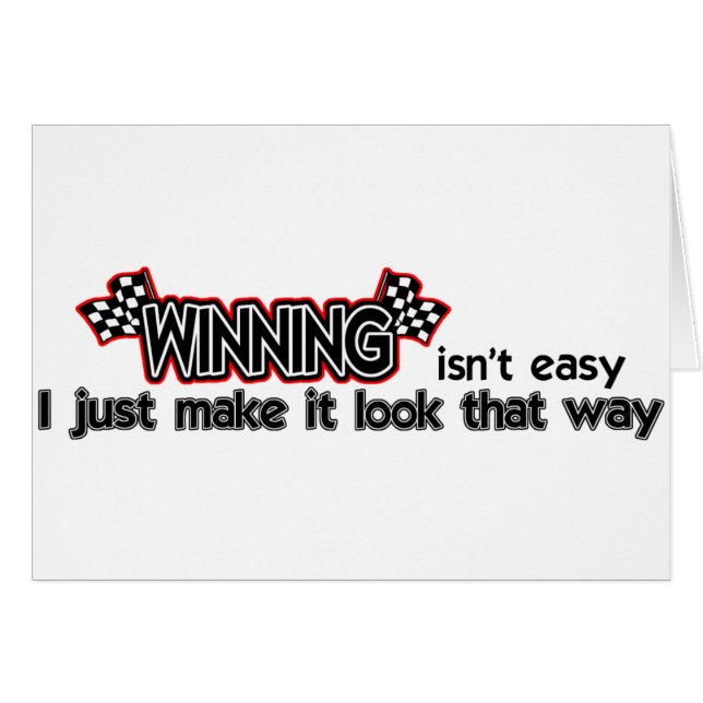 Winning Isn't Easy (Front Horizontal)