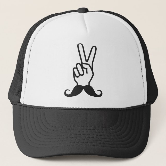 Winning Mustache hat (Front)