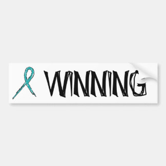 Winning - Ovarian Cancer - Sheen Bumper Sticker