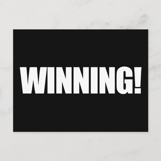 WINNING Postcard (Front)