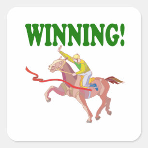 Winning Square Sticker