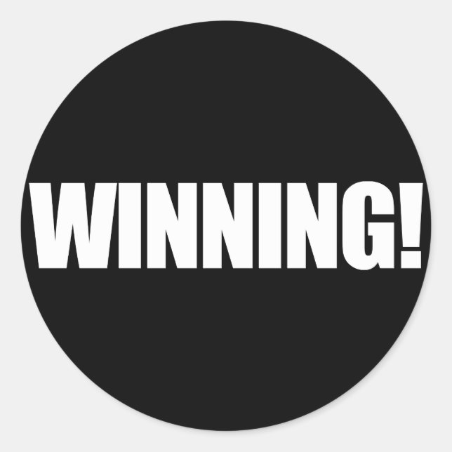 WINNING Sticker (Front)