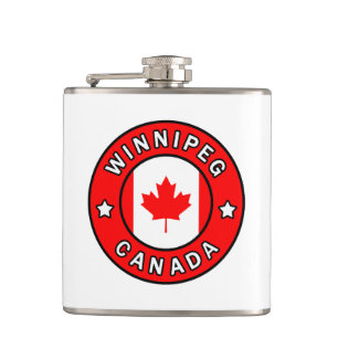 Winnipeg Canada Hip Flask
