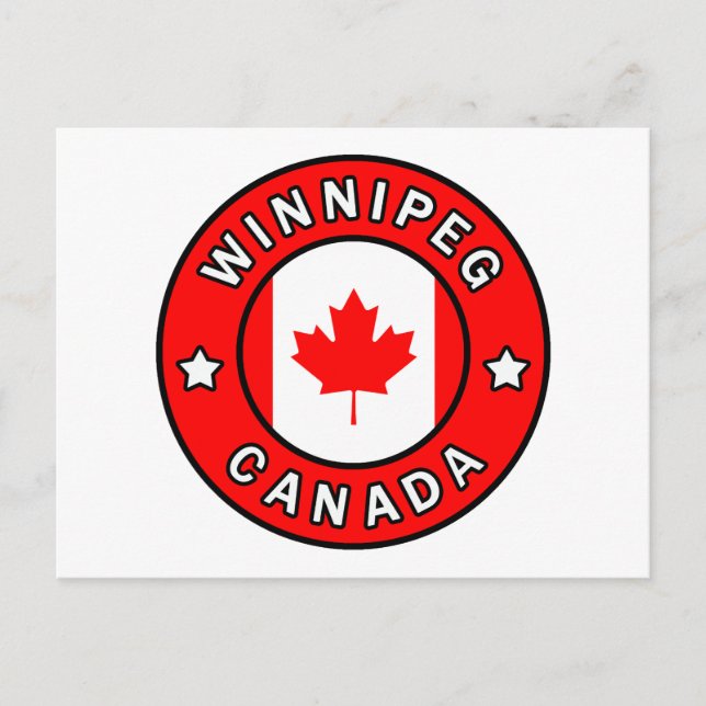 Winnipeg Canada Postcard (Front)