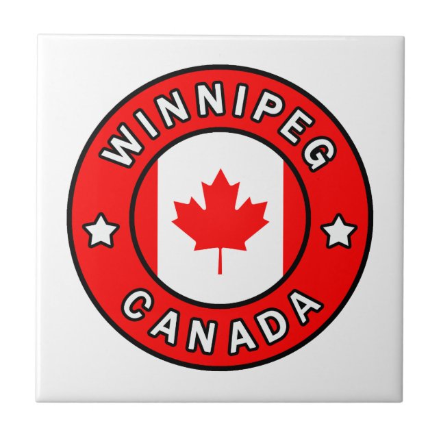 Winnipeg Canada Tile (Front)