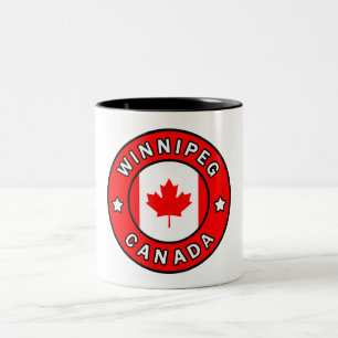Winnipeg Canada Two-Tone Coffee Mug