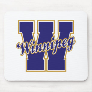 Winnipeg Letter Mouse Mat