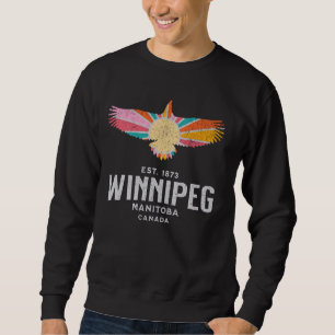 WINNIPEG MANITOBA Wildlife Nature Canadian Sweatshirt