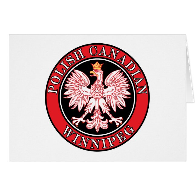 Winnipeg Polish Canadian Eagle (Front Horizontal)